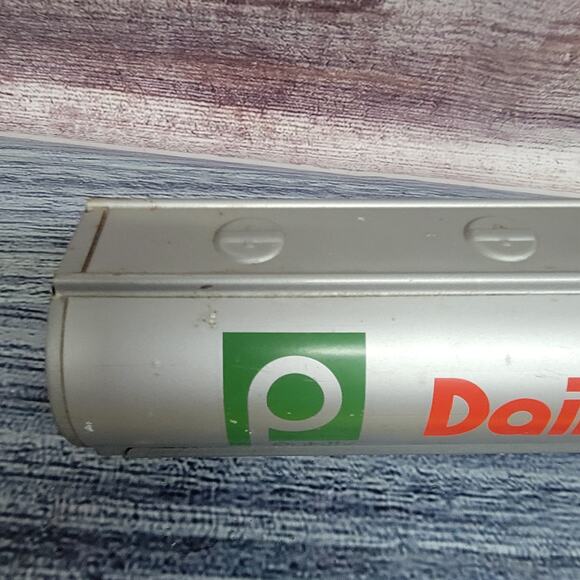 Ertl Pressed Steel Publix milk tanker trailer gray and red - Picture 3 of 16